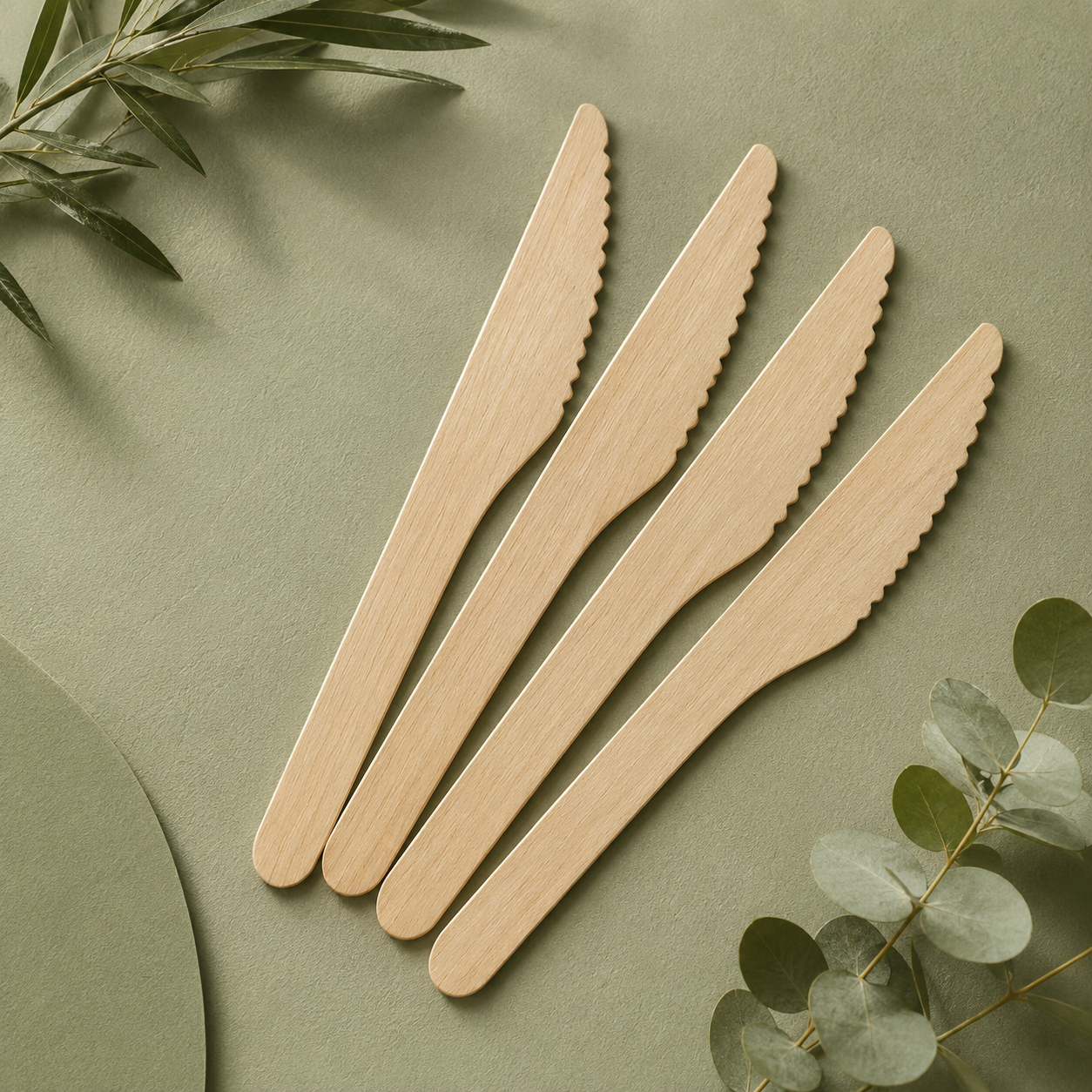 Premium Wooden Knives