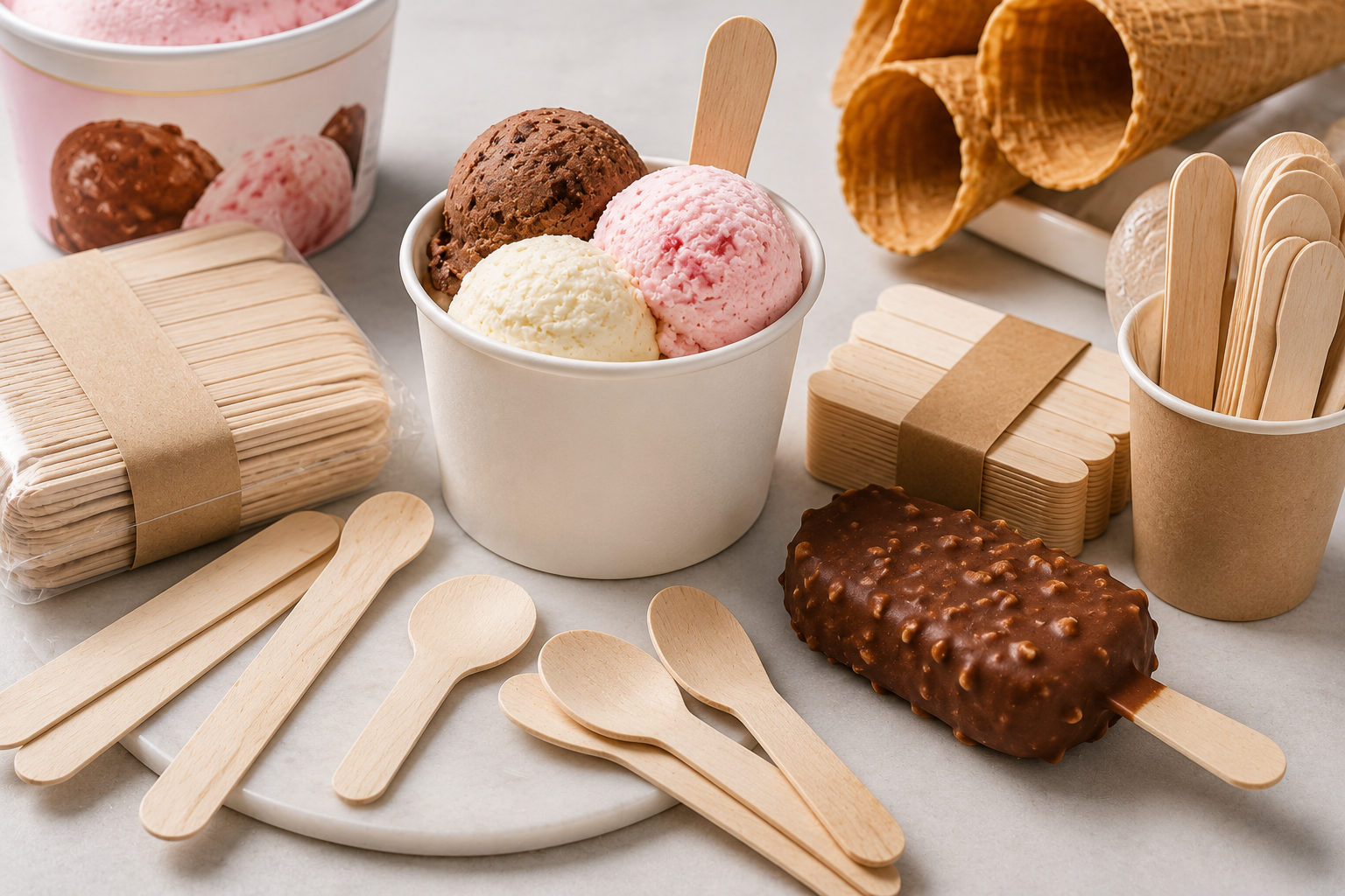 Home Ice Cream Sticks