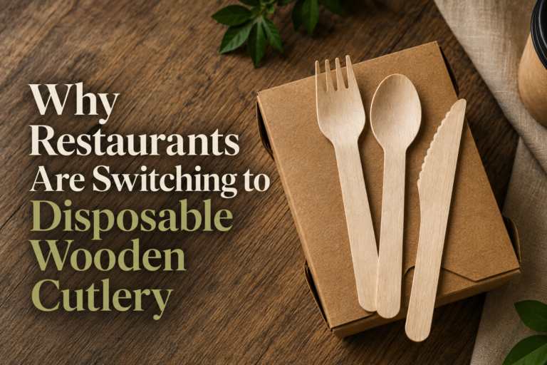 Why Restaurants Are Switching to Disposable Wooden Cutlery