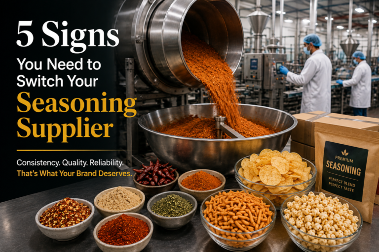 5 Signs You Need to Switch Your Seasoning Supplier