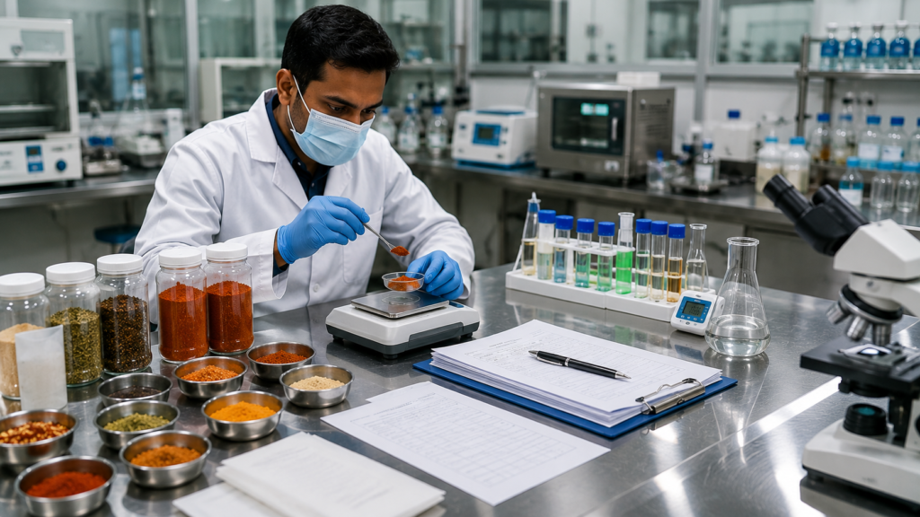 Seasoning manufacturer supplying food manufacturers in India