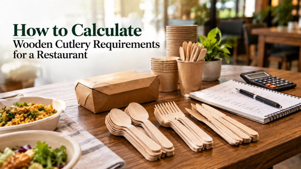 bulk wooden cutlery for restaurants in India