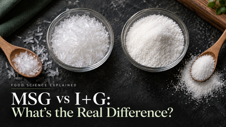 MSG vs I+G: What’s the Real Difference?