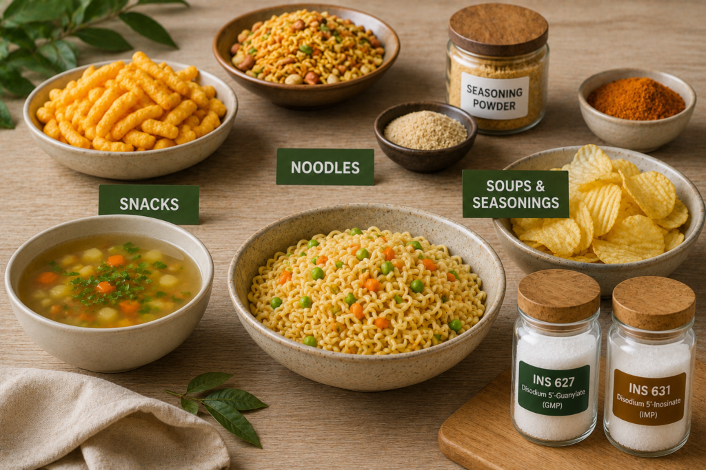 INS 627 and INS 631 Uses in Food: The Easy Guide for Manufacturers