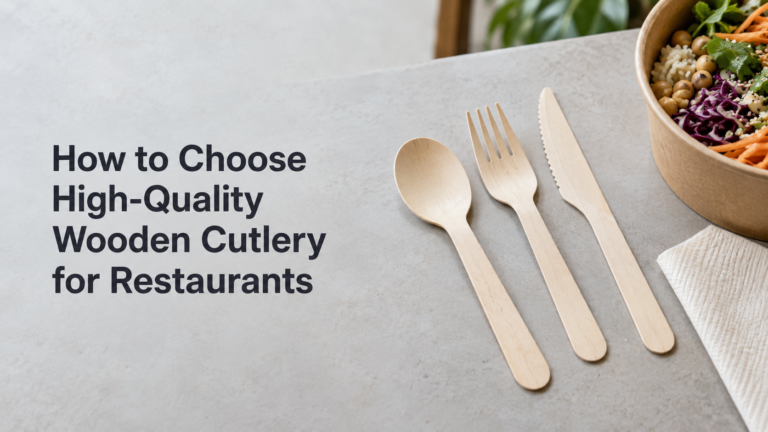How to Choose High-Quality Wooden Cutlery for Restaurants