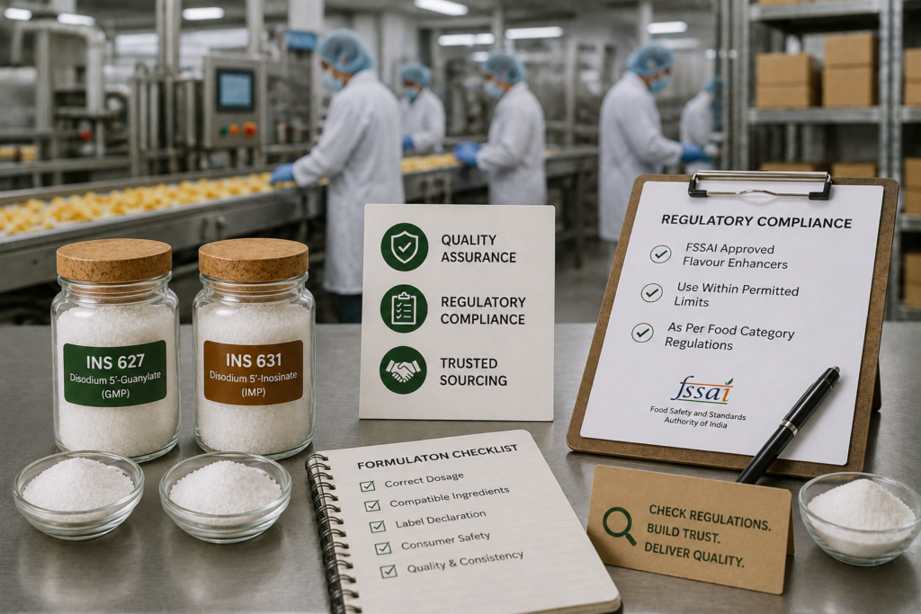 INS 627 and INS 631 Uses in Food: The Easy Guide for Manufacturers