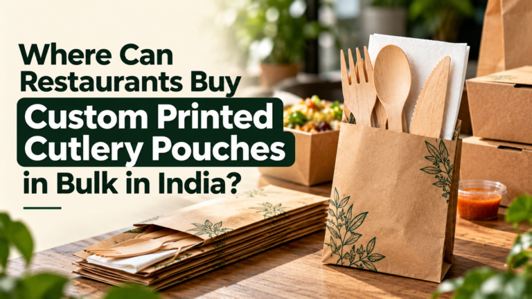 Where Can Restaurants Buy Custom Printed Cutlery Pouches in Bulk in India?